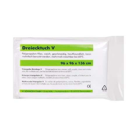 SÖHNGEN Dreiecktuch V 1010004 weiß (1/2)