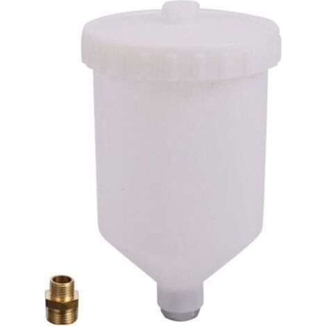 Cuve de remplacement 600 ml pour pistolet à peinture par gravité, compatible avec modèles type Devilbiss PRI FLG (1/5)
