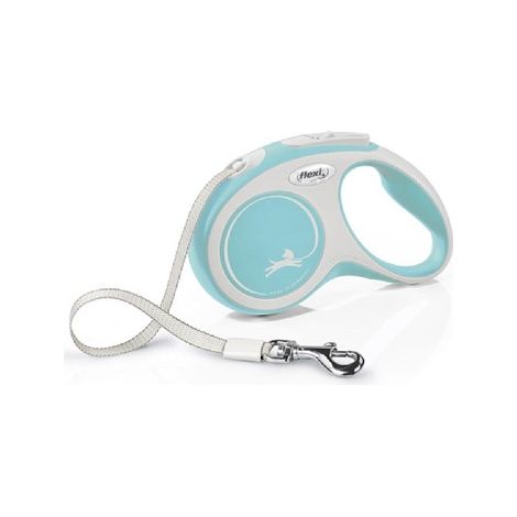 Flexi New Comfort S Cinta (5m) Azul Celeste