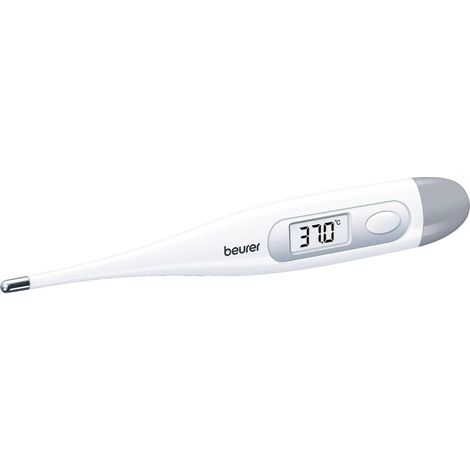 Thermomètre médical numérique BEURER écran blanc (1/7)