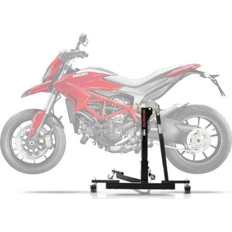 Hebemotoständer - ConStands Power-Evo - Kompatibel mit Ducati Hypermotard 821 - Tragfähigkeit 300 kg - Leicht 17 kg