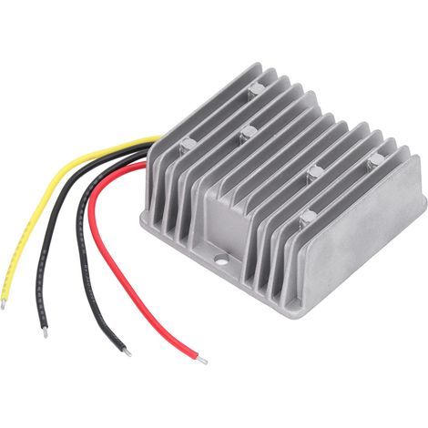 Régulateur de tension CC/CC en aluminium pour moteur et éclairage LED, 12 V/24 V vers 12 V, 5 A (1/5)