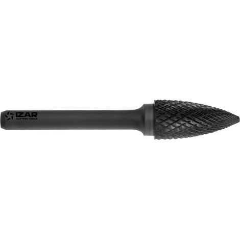 Fresa Rotativa Metal Duro Tipo G Ojiva - 9254 - 03,00X03,00 mm Dent.4 IZAR (1/4)