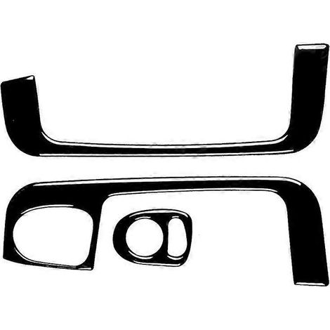 Dekorative Aufkleber für Armlehnen, Autozubehör für 500 12-15, Aufkleber für die Innenverkleidung, elegantes Design, Verschleißschutz, einfache Montage.