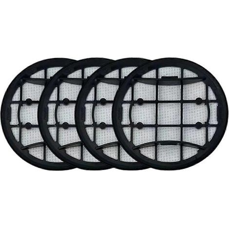 Paquete de 4 filtros HEPA de repuesto para aspiradoras robot VC Serie 7000 8000 XC7053 XC7055 XC7057 (Accesorios) (1/4)