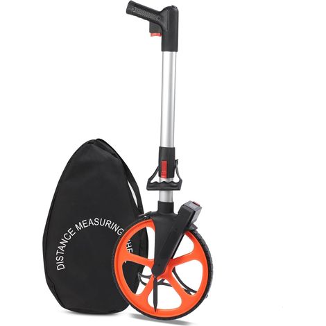 SJLERST Roue de Mesure pour Les Pieds, Roue de Mesure de Distance Roue de Mesure de Distance Roue de Mesure mécanique Comptage d'engrenages pour la Mesure de Terrain