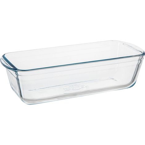 Moule à gâteau / plat à four en verre allant au four pour la cuisson du pain, des gâteaux, du pâté Florina Limpo 28 cm
