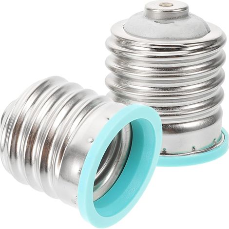 Adaptateur de Douille D'ampoule E40 vers E27 Céramique, Convertisseur de Culot pour Ampoules LED et Incandescentes, Usage Intérieur Domestique et Commercial, Lot de 2 Pièces (1/5)