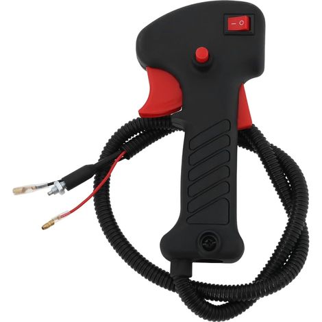 1 Poignée D'accélérateur, Métal Et Plastique, Antidérapant, Pour Tondeuse Fuxtec FX-MS152 FX-PS152 (1/5)