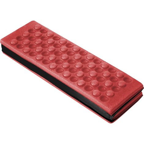 Rote Mini-Klappmatte, kompaktes und tragbares Design