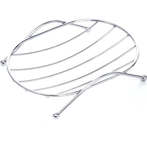 Zwei elegante ovale Seifenschalen aus Edelstahl, geeignet für Küchen, Badezimmer und andere Räume, die Funktionalität und Ästhetik vereinen. (1/5)