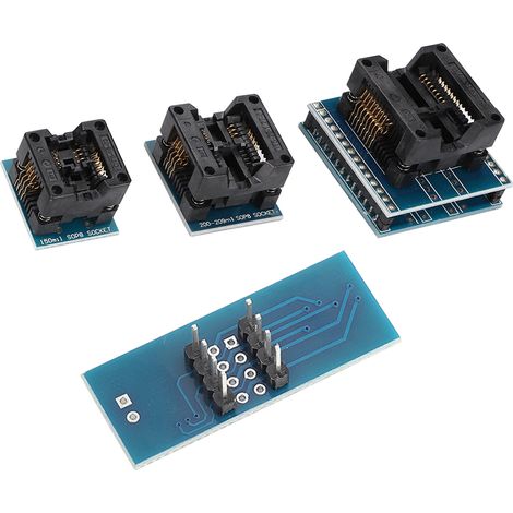 Kit de 9 adaptateurs de programmateur pour extracteur de circuits intégrés TL866CS TL866A EZP2010 (1/5)
