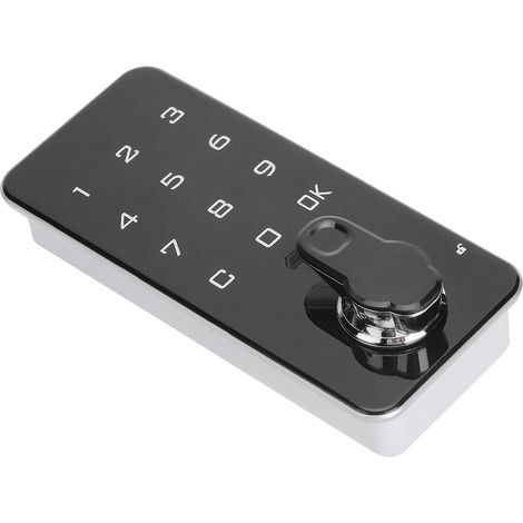 Coffre-fort électronique à écran tactile avec verrou à code pour bureau, sécurisé et intelligent (1/5)