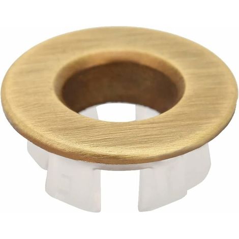 Anneau De Trop-plein - Cuivre - Diamètre Extérieur 30 mm - Pour Évier Cuisine Salle De Bains - Lot De 6 (1/5)