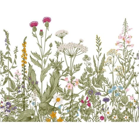 Sticker mural feuille de plante verte, idéal pour les réservoirs de toilettes et la décoration de salle de bain - 1 feuille, 35 x 25 cm (1/5)