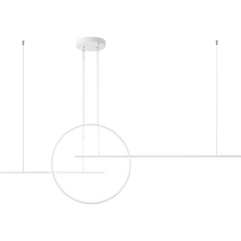 Lampadario moderno redo group giotto 01 1736 01 1849 led dimmerabile, tonalità luce 4000°k (luce naturale)