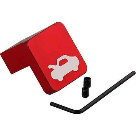 Reparación de la manija de liberación del pestillo del capó para Honda Civic 1996-2005, CRV 1997-2006 y Elements 2003-2011 (rojo) (1/5)