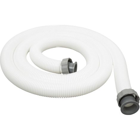 Bestway Tubo de Filtración Piscina 38 mm Blanco 300 cm (1/5)