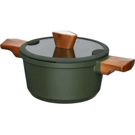 Cazo Resto de aluminio 24 cm antiadherente