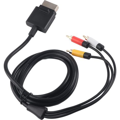 AV Cable for Game Console, 1.8m ABS TV Component Cable - Narrow String Video Cable (1/5)