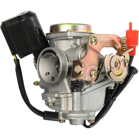 Passender GY6 50cc 60cc 80cc 90cc Roller Moped Vergaser für Kymco Agility Manco Hornet Meitian PD18J PD19J 139QMB 139QMA 18mm 19mm ATV Vergaser (GY6-50-B-1)