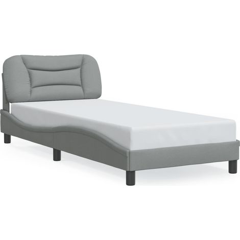 Maison Exclusive - Giroletto con LED senza Materasso Hvar 80x200 cm Tessuto