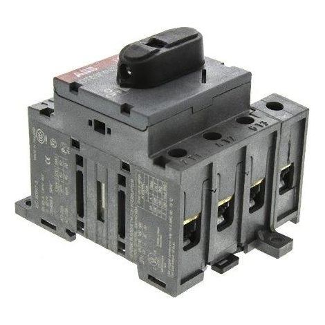 ABB OT63F4N2 schwarzer Schalter 4-polig 63A 750V