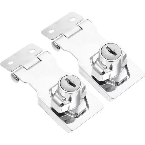 Beavorty Lot de 2 verrous sécurité en acier inoxydable pour (1/5)