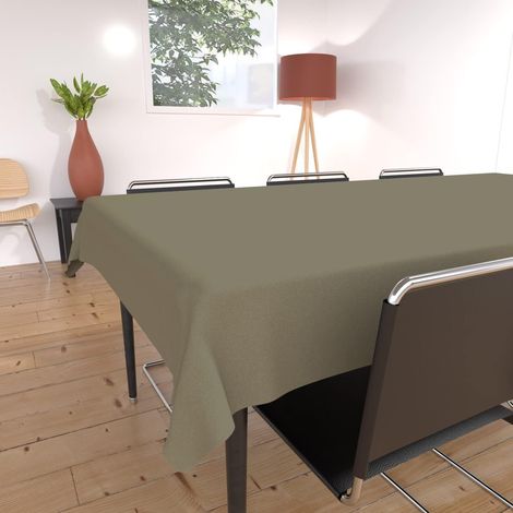 Rideau Dukar en Polyester Taupe 140x200 cm - Occultant Léger (1/4)