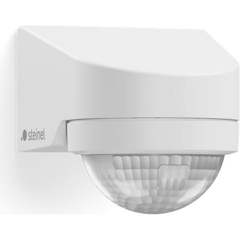 STEINEL DÉTECTEUR DE MOUVEMENT INTELLIGENT MD IR N270 BLANC ZONE DE DÉTECTION ÉTENDUE 270° CONTRÔLE VIA APP BLUETOOTH MESH