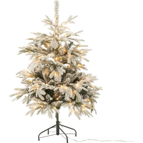 Sapin de Noël Artificiel 120 LED "Barton" 120cm Vert