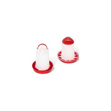 Lot mangeoire 2.5 KG et abreuvoir 2.5L pour poules et volailles (1/5)