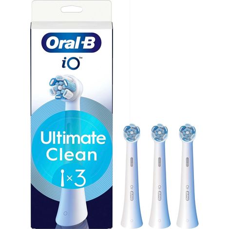 Zahnbürstenköpfe, Ultimate Clean, Weiß, 3er-Pack