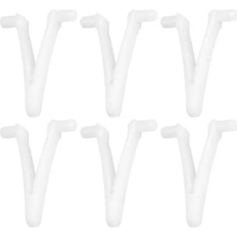 Pince de remplacement pour brosse de piscine, forme papillon, finition lisse, entretien piscine et spa (1/4)