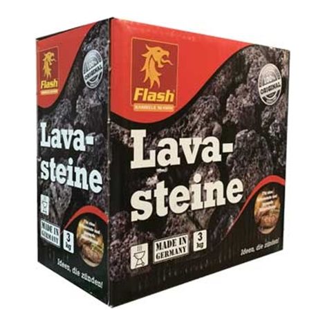 ROCCIA -- PIETRA LAVICA PER BARBECUE 3 kg -- CAR 6235202