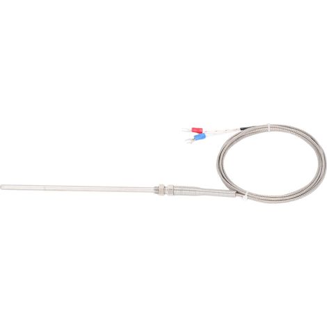 BERM Thermoelement-Temperatursensor, empfindliches 5,9 Zoll K-Typ-Thermoelement zur Temperaturmessung, 9,8 Fuß (1/5)