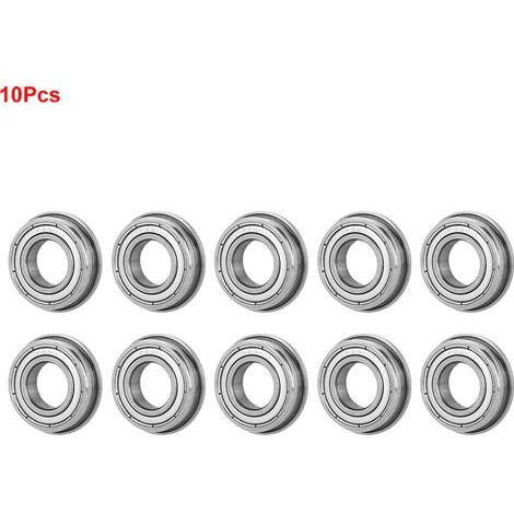10 Kugellager 12x24x6mm F6901ZZ, doppelt abgedichtet, Hochgeschwindigkeit, 10 Stück (1/5)