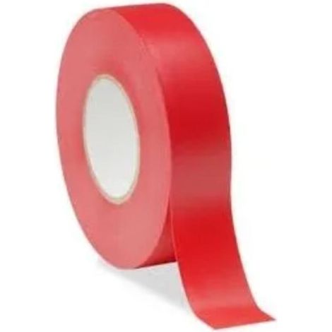 Etelec nastro isolante rosso 19mmx25mx0.15 na8319