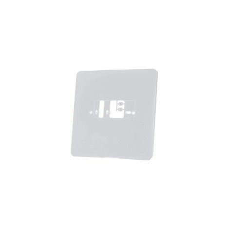 Dekorative Abdeckplatte zum Austausch eines kabelgebundenen Thermostats durch ein tado° V3+-, X- oder X2-Thermostat (1/2)