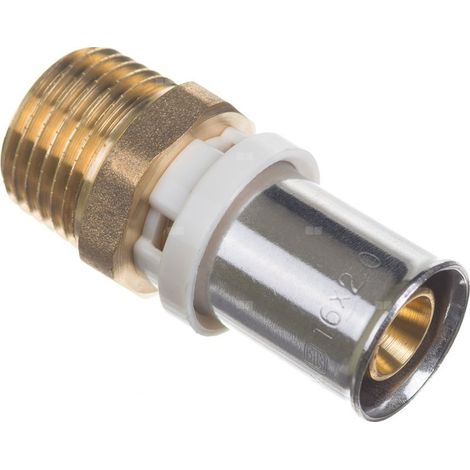 Raccordo no name 16 mm ottone diramazione pressato (1/2)