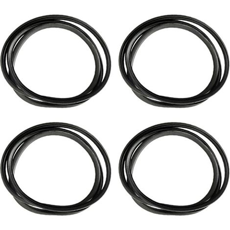 Junta de goma impermeable apta para 4 juntas de techo solar de coche, aplicable a Beetle, Audi A4, Suzuki Leon 8D0877297