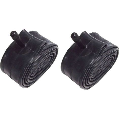 2x Chambre à air 3,50-8 350 x 100 valve schrader droite brouette chariot diable tracteur tondeuse