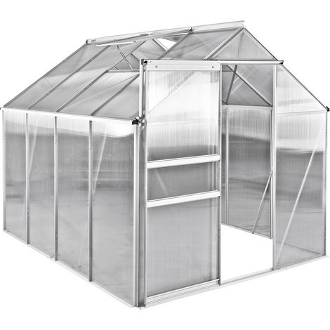 Gewächshaus Basic 6 Treibhaus Pflanzhaus Tomatenhaus Garten Anzuchthaus 4,55 qm (1/5)