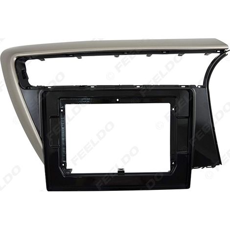 Compatible with the Proton Myvi 2018 (10.1 inch) widescreen navigation frame and Android speaker panel modification frame. (1/4)