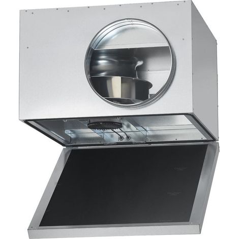 Helios SB EC 200 A Silentbox Rohrventilator schallgedämpft DN 200, 1-PH 230V regelbar, 900m3/h, 120W