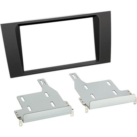 Support autoradio compatible avec Audi A4 Noir