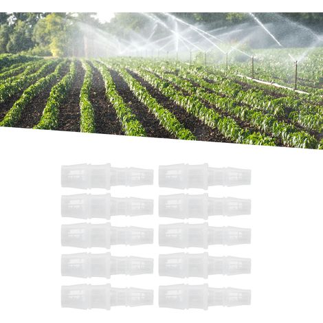 10 Stück pro Packung: Pagoden-Reduzierverbinder (gerade), Adapter für Aquarium-Luftpumpen, Anschluss für Bewässerungsschläuche, Adapter 7,9-11,1 mm. (1/5)