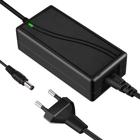 Bloc d'alimentation 12 V 6 A AC DC Adaptateur: 12V 72W Bloc d'alimentation LED 72 W pour Bandes Lumineuses LED, moniteurs, téléviseurs, amplificateurs, système de caméra, Prise Euro 5,5 × 2,5/2,1 mm (1/5)