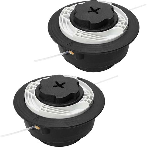 Testina di taglio Autocut C6-2 compatibile per STIHL, testina di taglio con punta automatica - testina per decespugliatore a doppio filo - bobina di filo in nylon per decespugliatori a benzina
