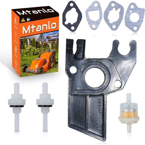 For Honda GX160 GX200 5.5HP 6.5HP Engine Part, Carburetor Insulator Spacer Kit, 16955-ZE1-000, 16955-ZE1-000, 16220-ZE1-020 (1/5)